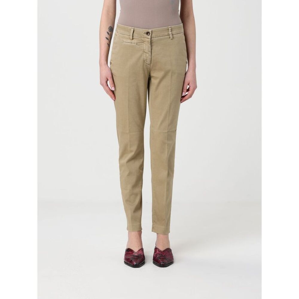 Mason's Women Stretch Cotton Slim Fit Trousers Mason's